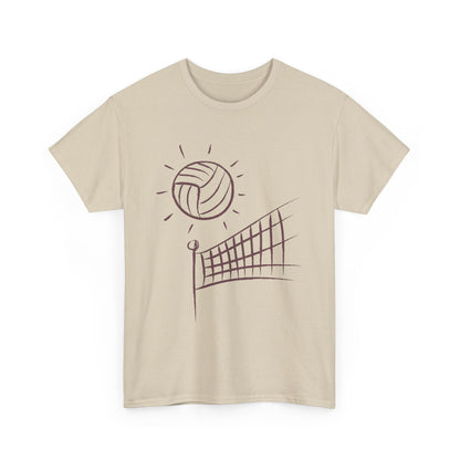 Heavy Cotton Tee: Volleyball #1