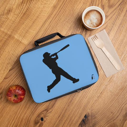 Lunch Bag: Baseball Lite Blue