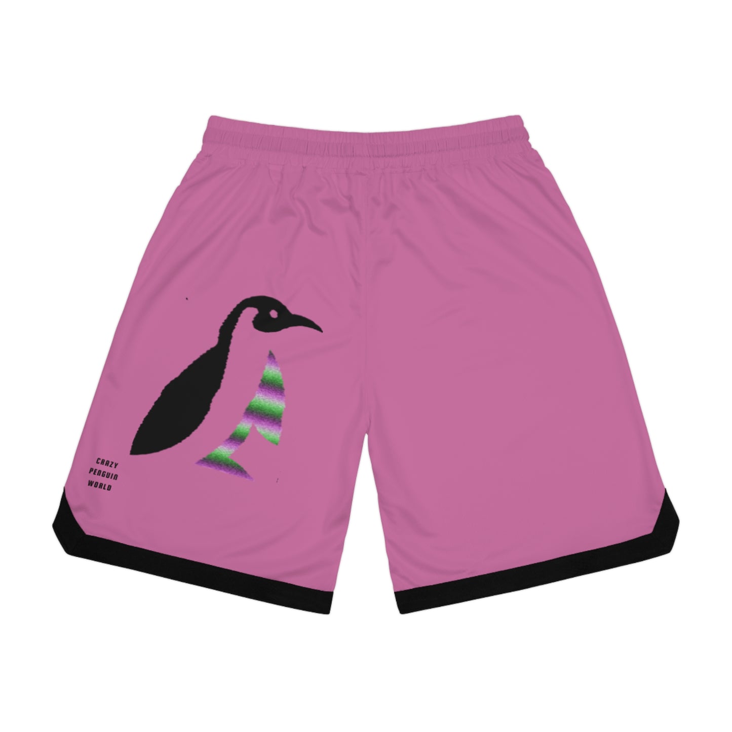 Basketball Rib Shorts: Lost Remember Honor Lite Pink