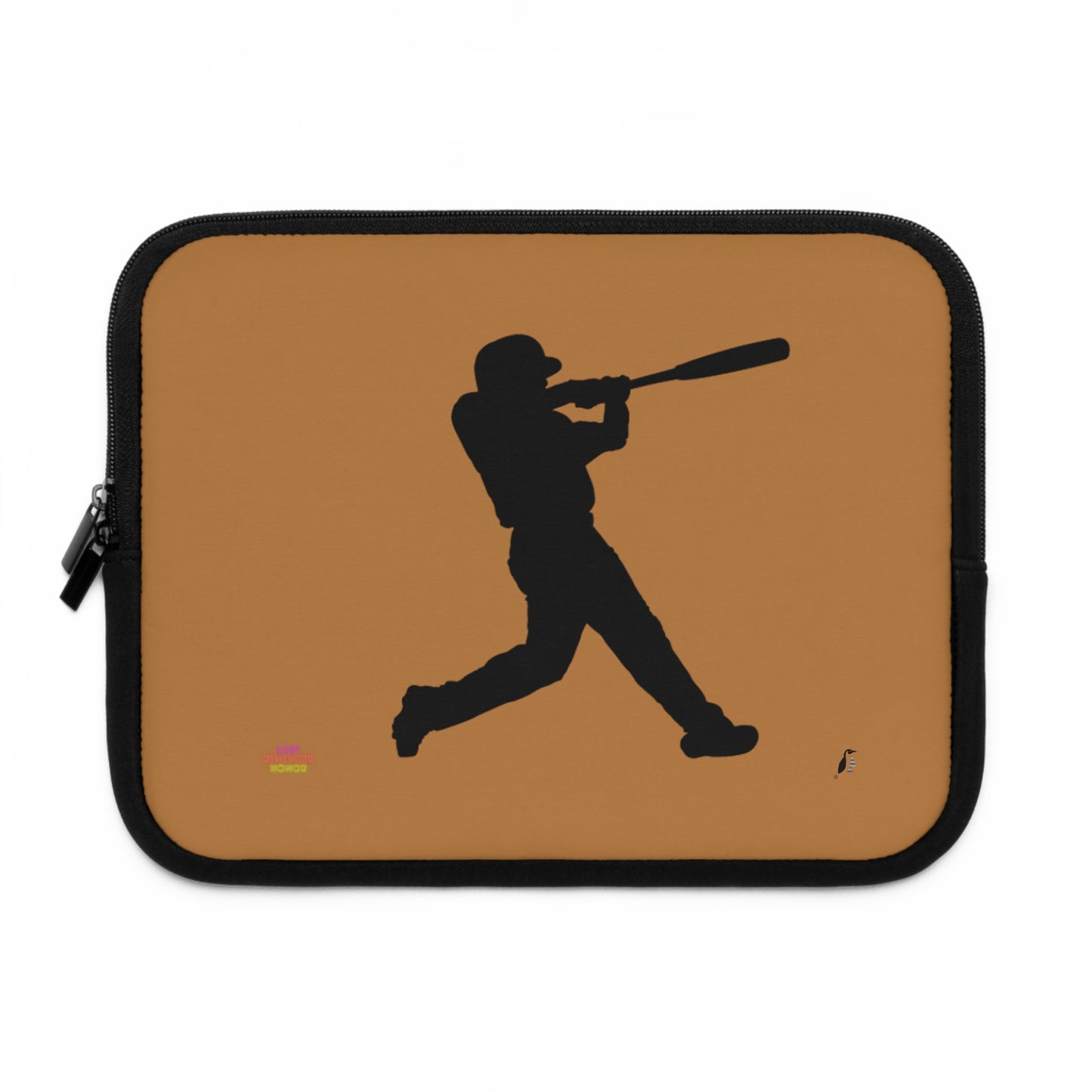 Laptop Sleeve: Baseball Lite Brown