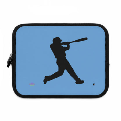 Laptop Sleeve: Baseball Lite Blue