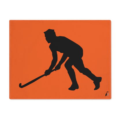 Placemat, 1pc: Hockey Orange