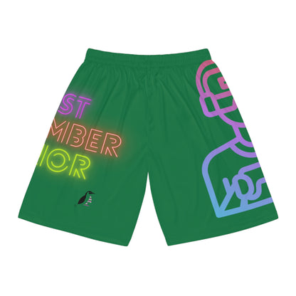 Basketball Shorts: Gaming Dark Green