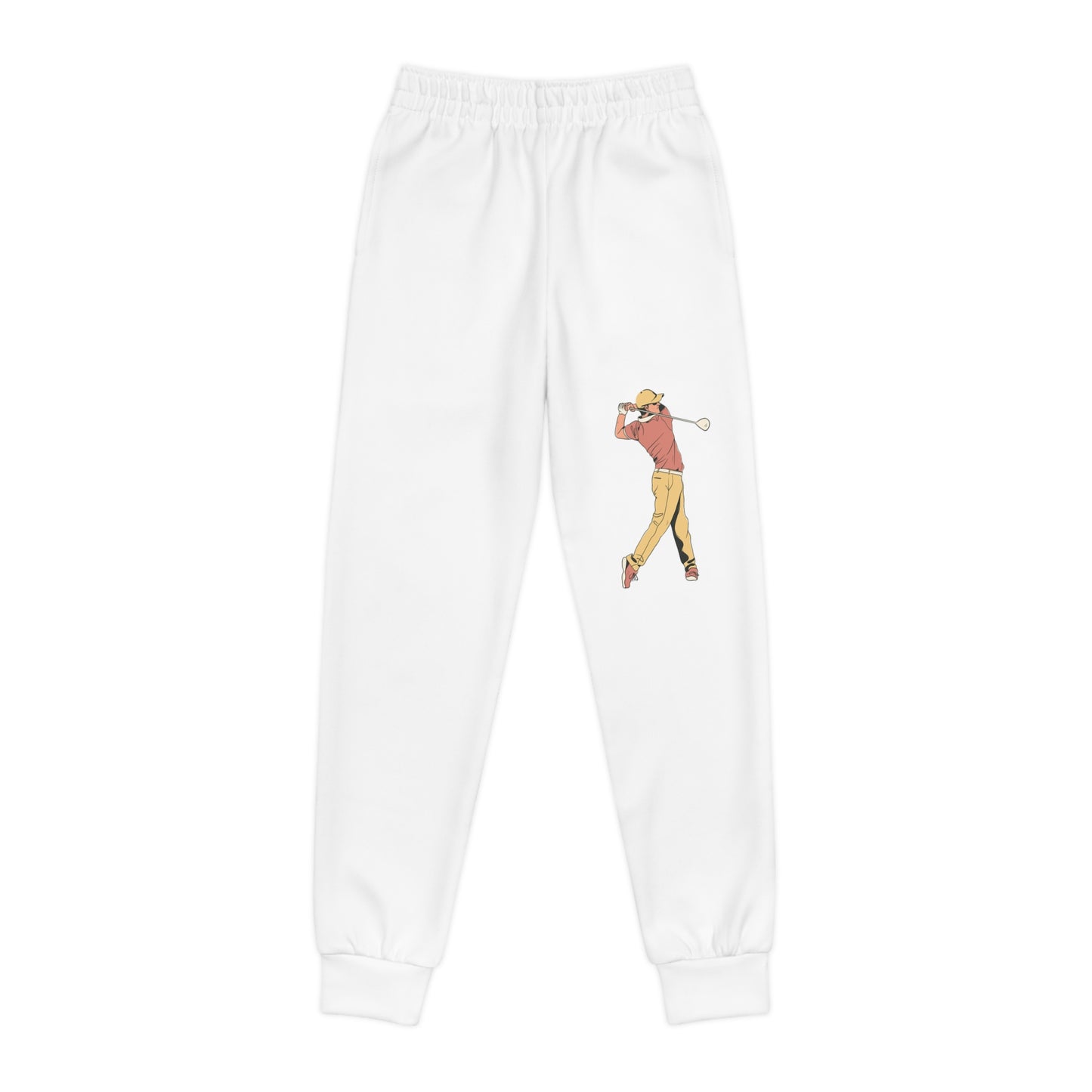 Youth Joggers: Golf White