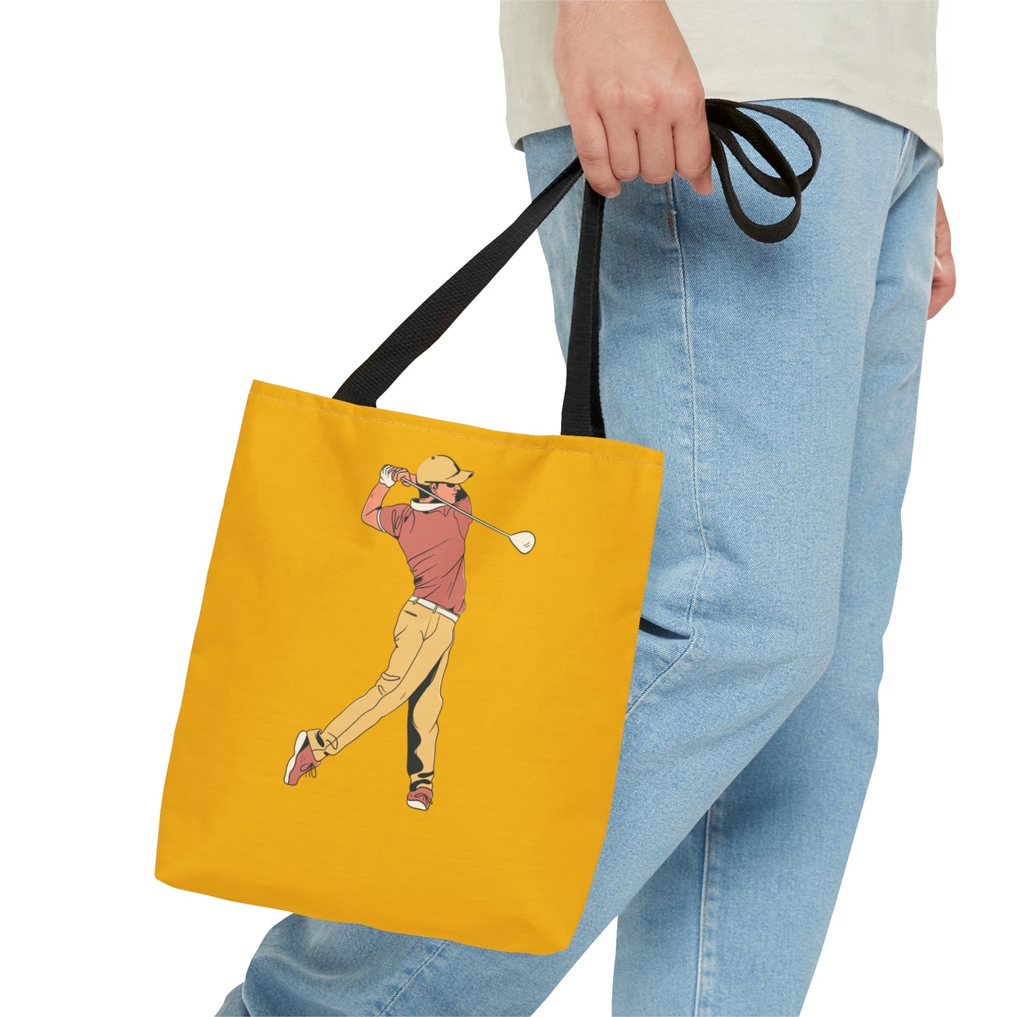 Tote Bag: Golf Yellow