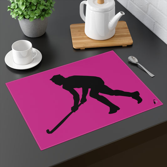 Placemat, 1pc: Hockey Pink