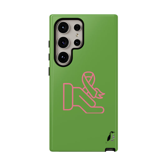 Tough Cases (for Samsung & Google): Fight Cancer Green