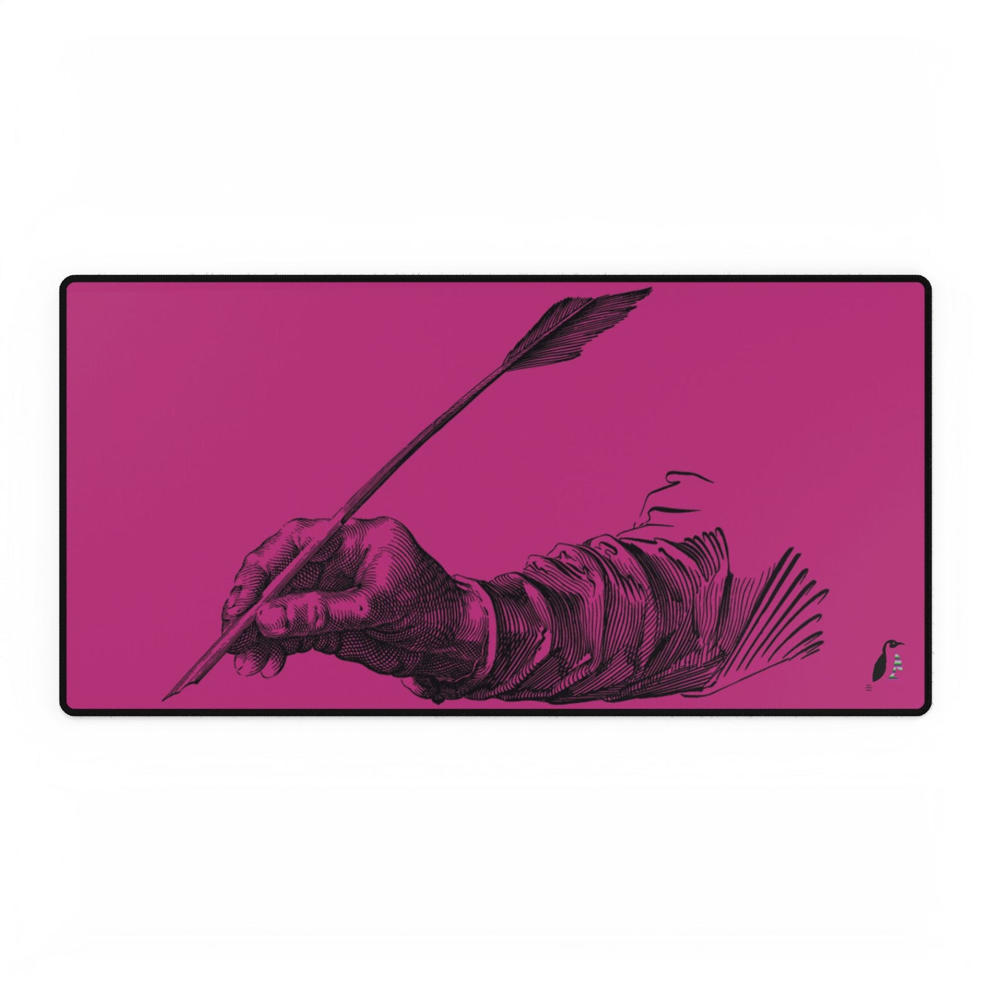 Desk Mats: Writing Pink