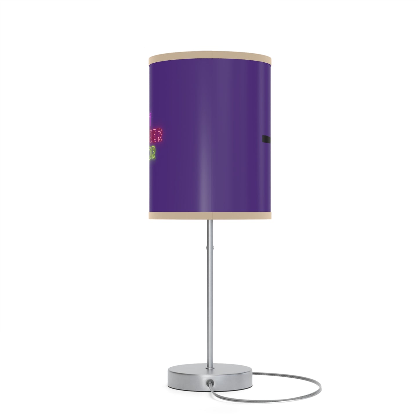 Lamp on a Stand, US|CA plug: Fishing Purple