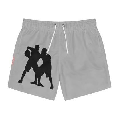 Swim Trunks: Basketball Lite Grey