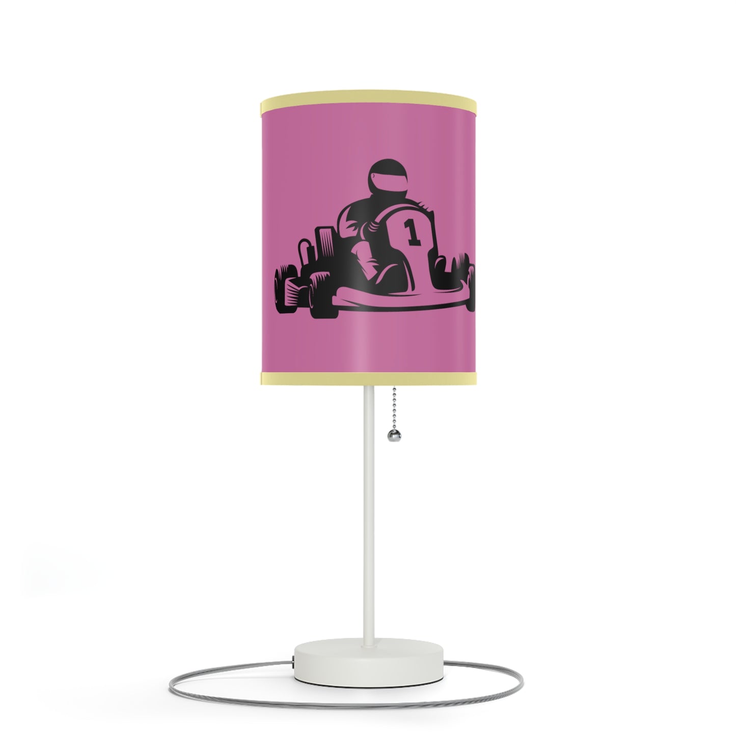 Lamp on a Stand, US|CA plug: Racing Lite Pink