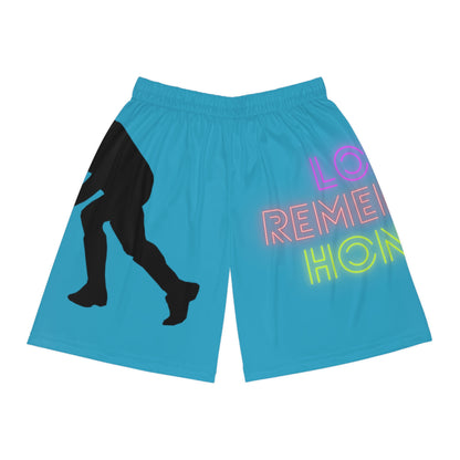 Basketball Shorts: Hockey Turquoise