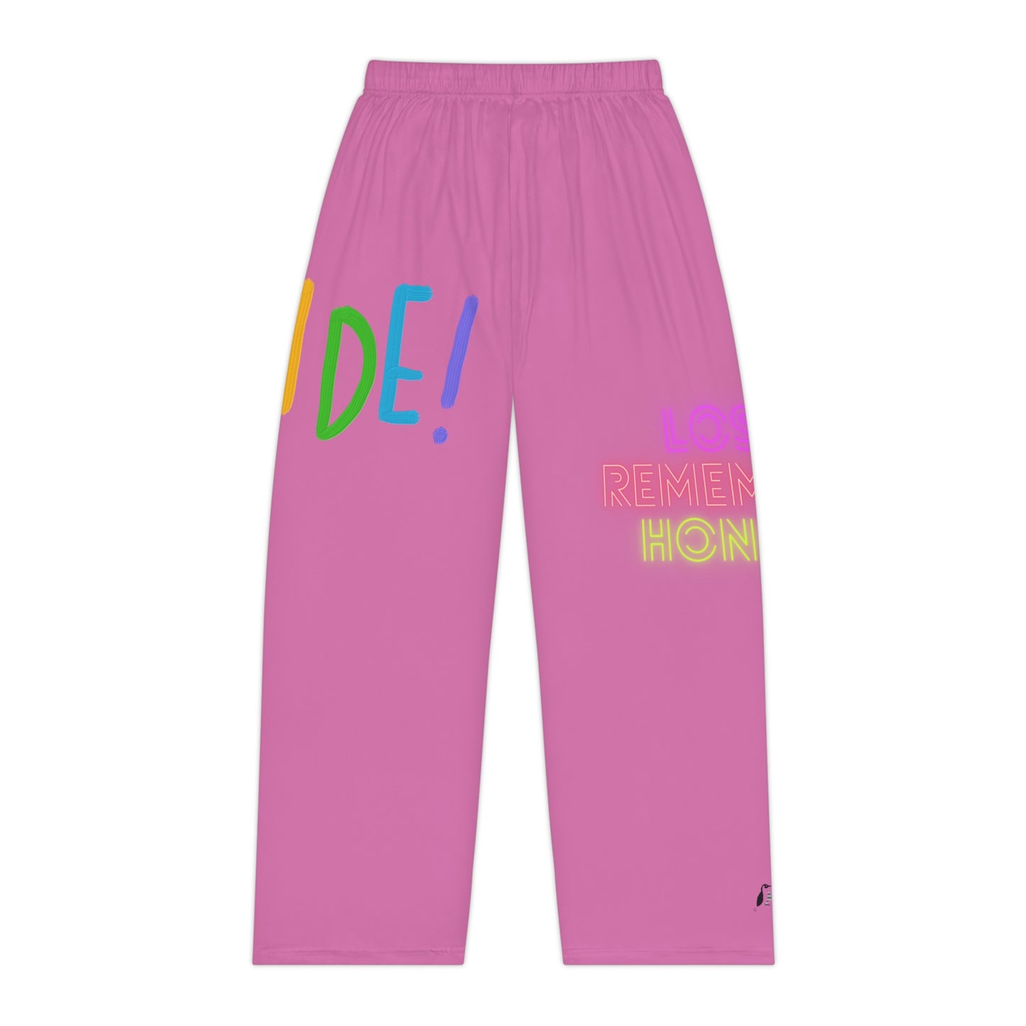 Pambabaeng Pajama Pants: LGBTQ Pride Lite Pink 