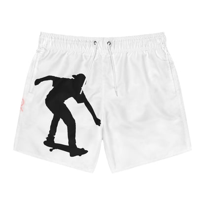 Swim Trunks: Skateboarding White