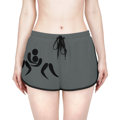 Women's Relaxed Shorts: Wrestling Dark Grey