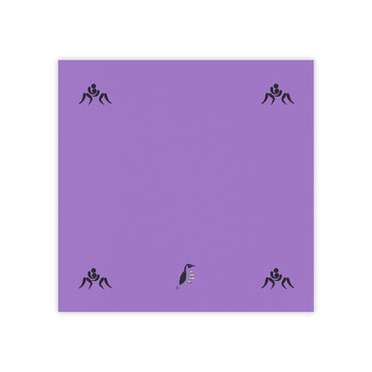 Post-it® Note Pads: Wrestling Lite Purple