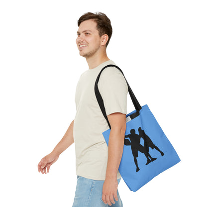 Tote Bag: Basketball Lite Blue