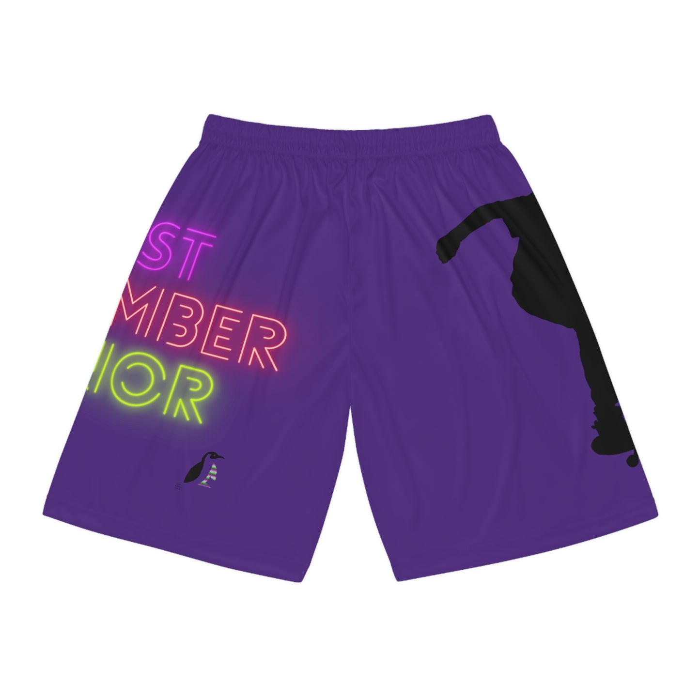 Basketball Shorts: Skateboarding Purple