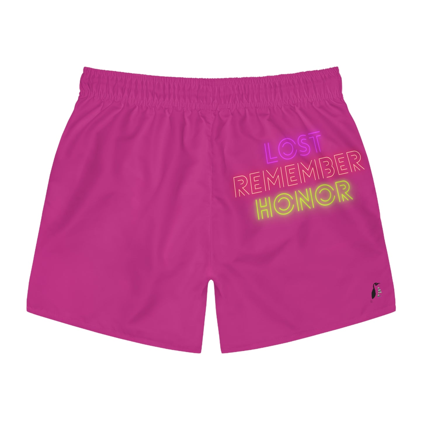 Swim Trunks: Weightlifting Pink