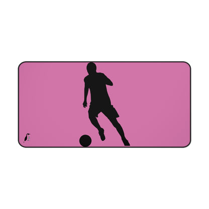 Desk Mat: Soccer Lite Pink