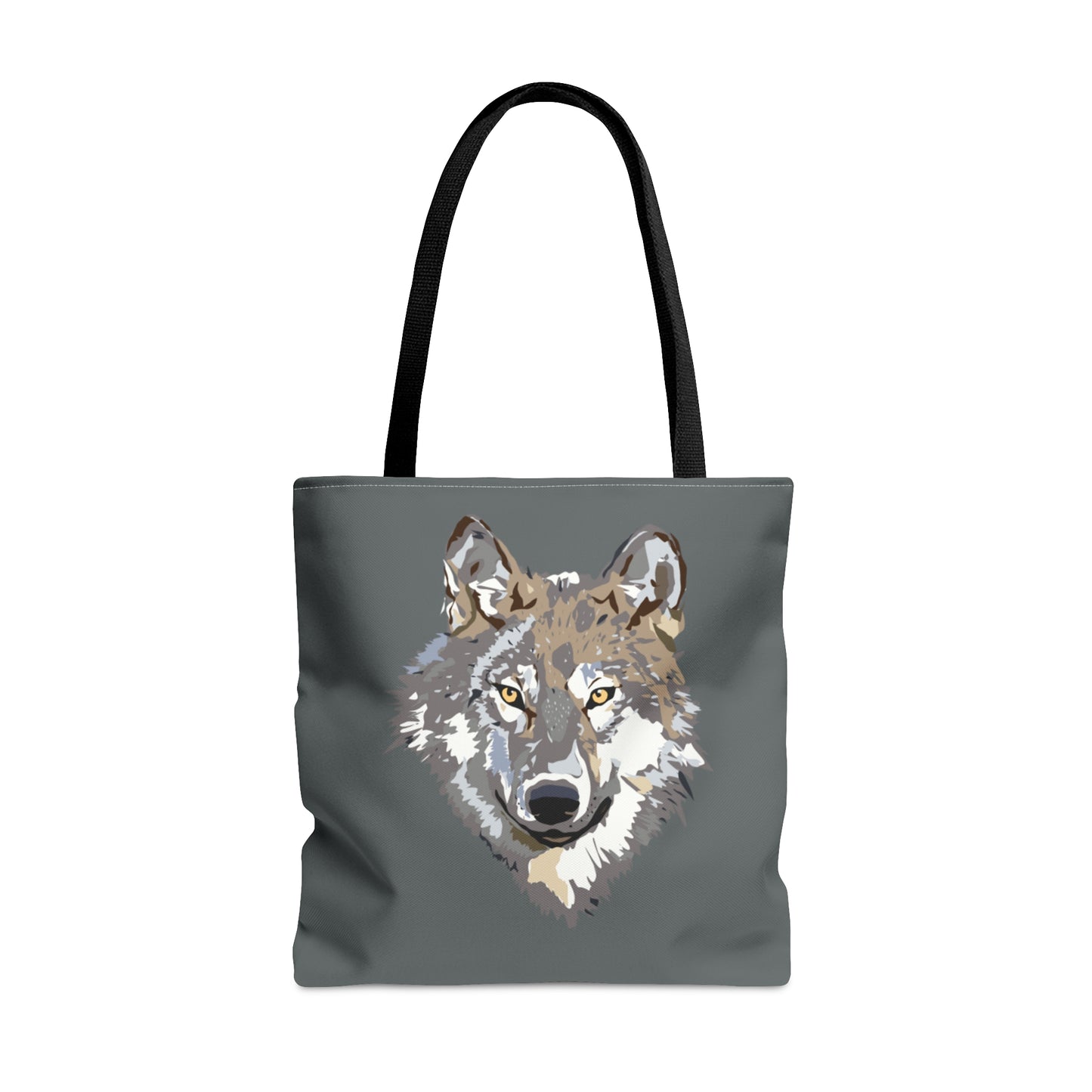 Tote Bag: Wolves Dark Grey