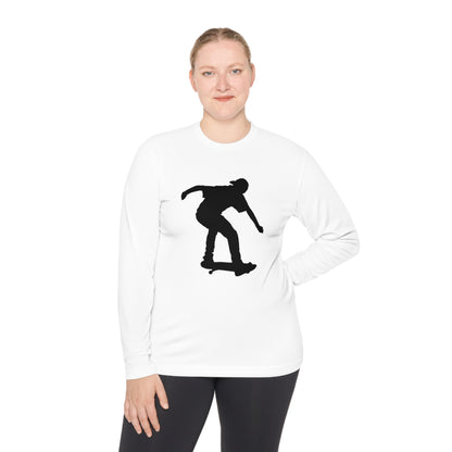 Lightweight Long Sleeve Tee: Skateboarding #1