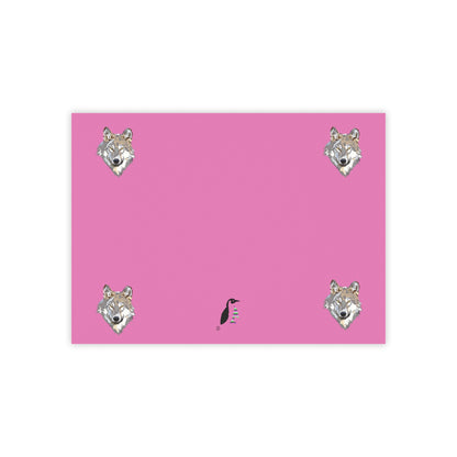 Post-it® Note Pads: Wolves Lite Pink