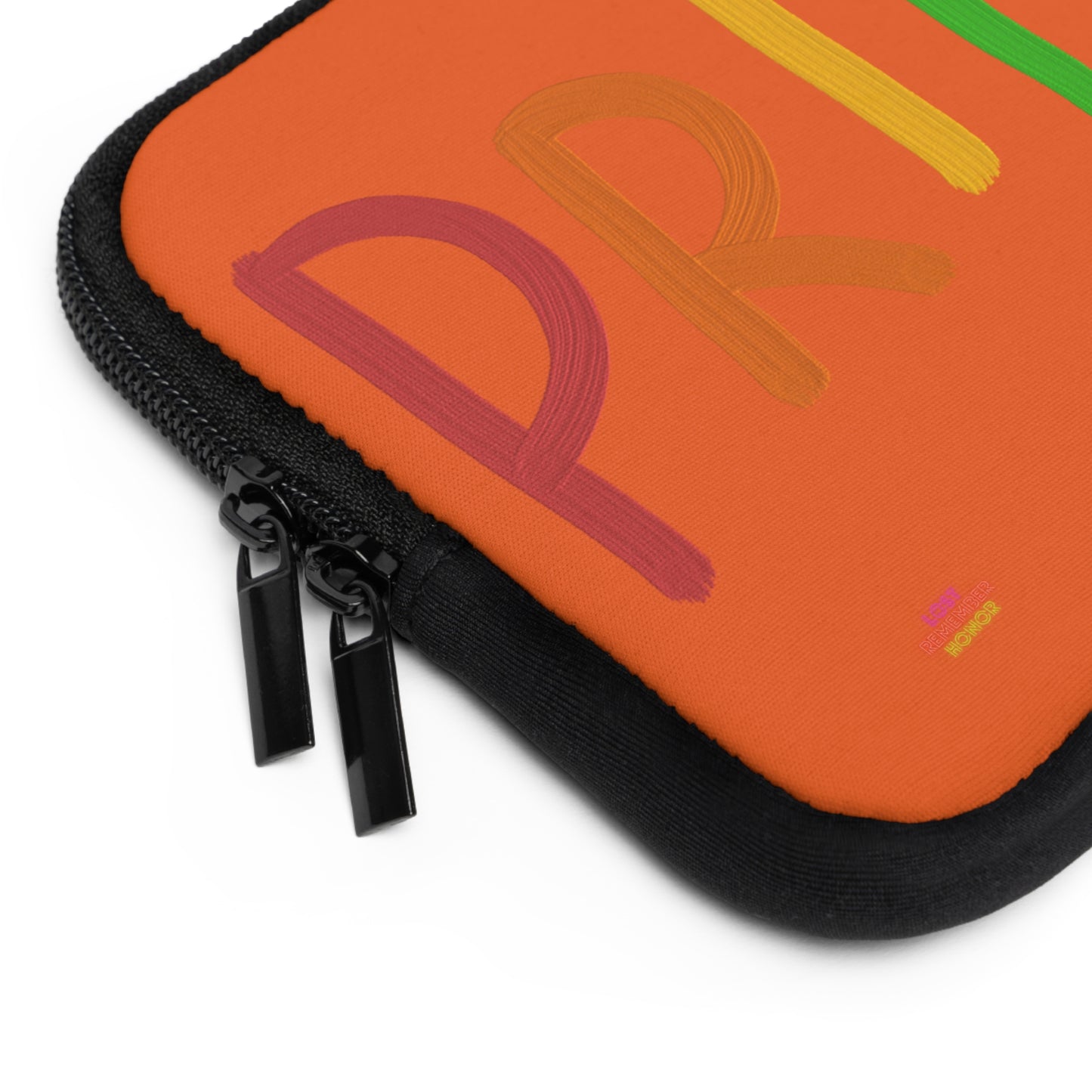 Laptop Sleeve: LGBTQ Pride Orange