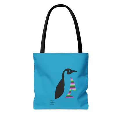 Tote Bag: Lost Remember Honor Turquoise