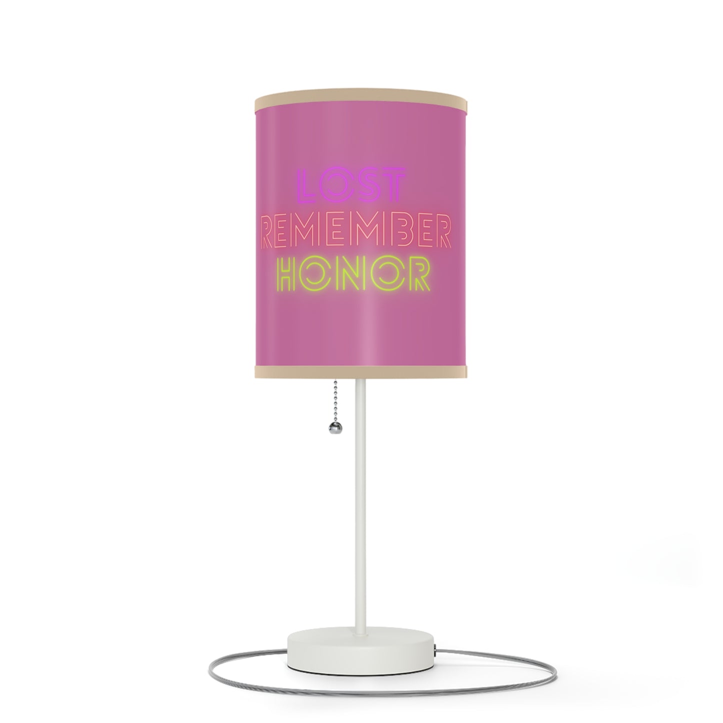 Lamp on a Stand, US|CA plug: Gaming Lite Pink 