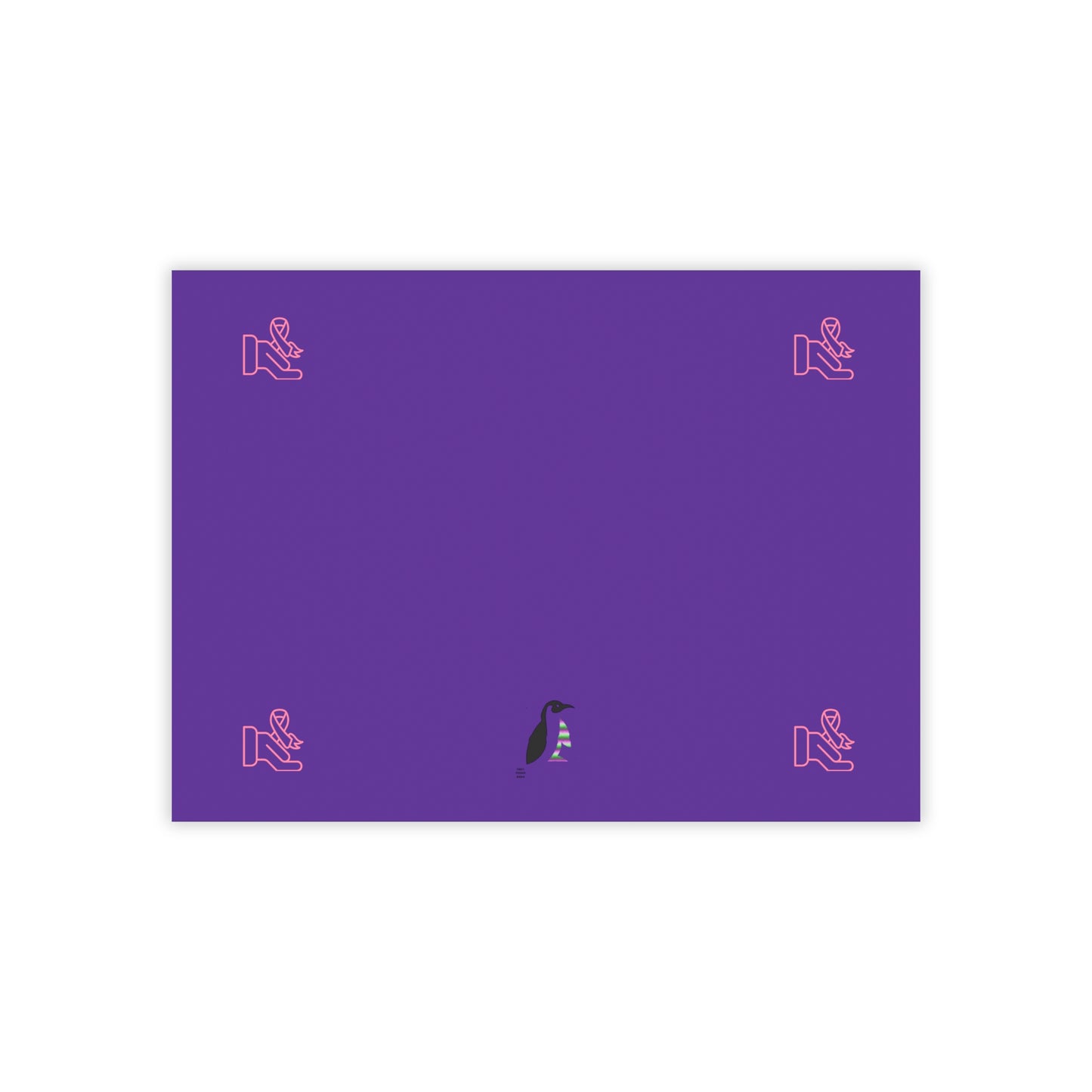 Post-it® Note Pads: Fight Cancer Purple