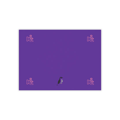 Post-it® Note Pads: Fight Cancer Purple