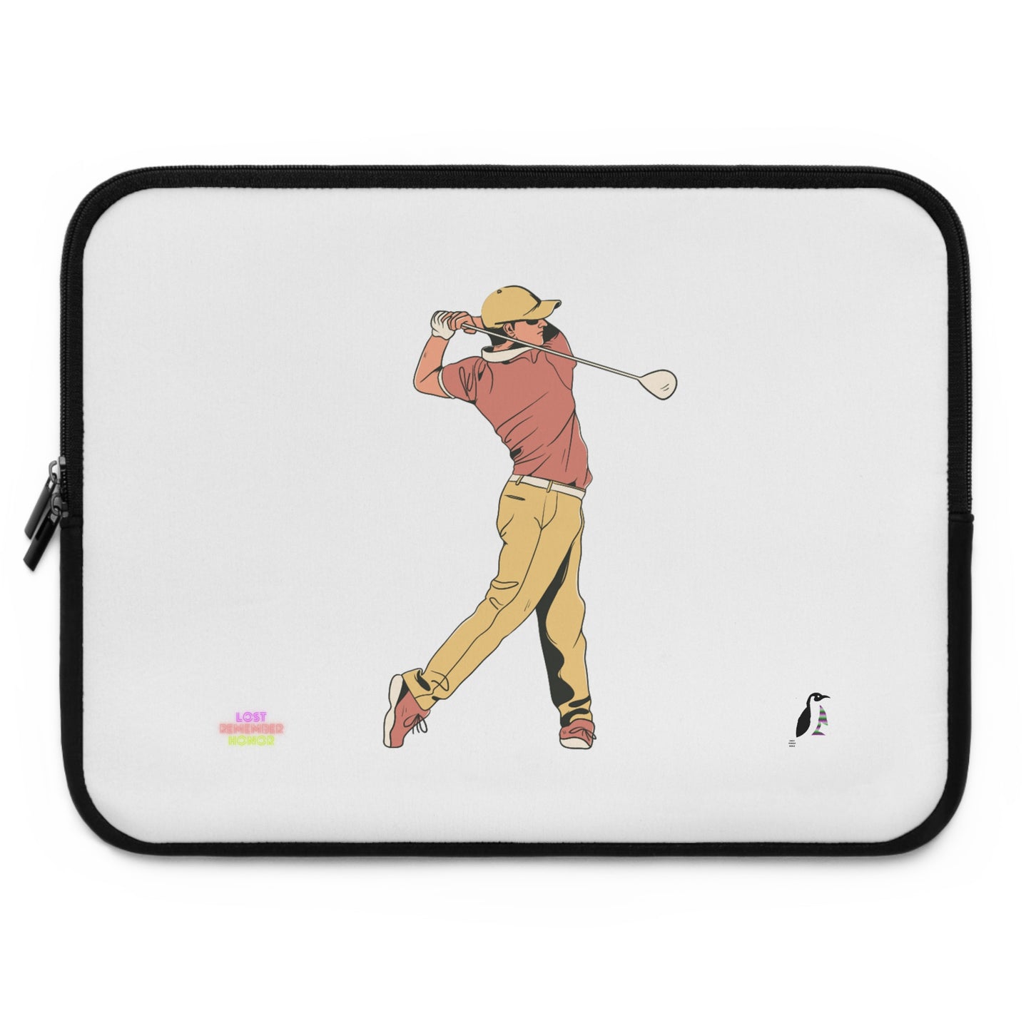 Laptop Sleeve: Golf White