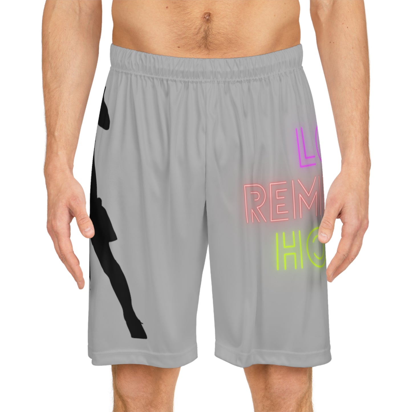 Basketball Shorts: Soccer Lite Grey