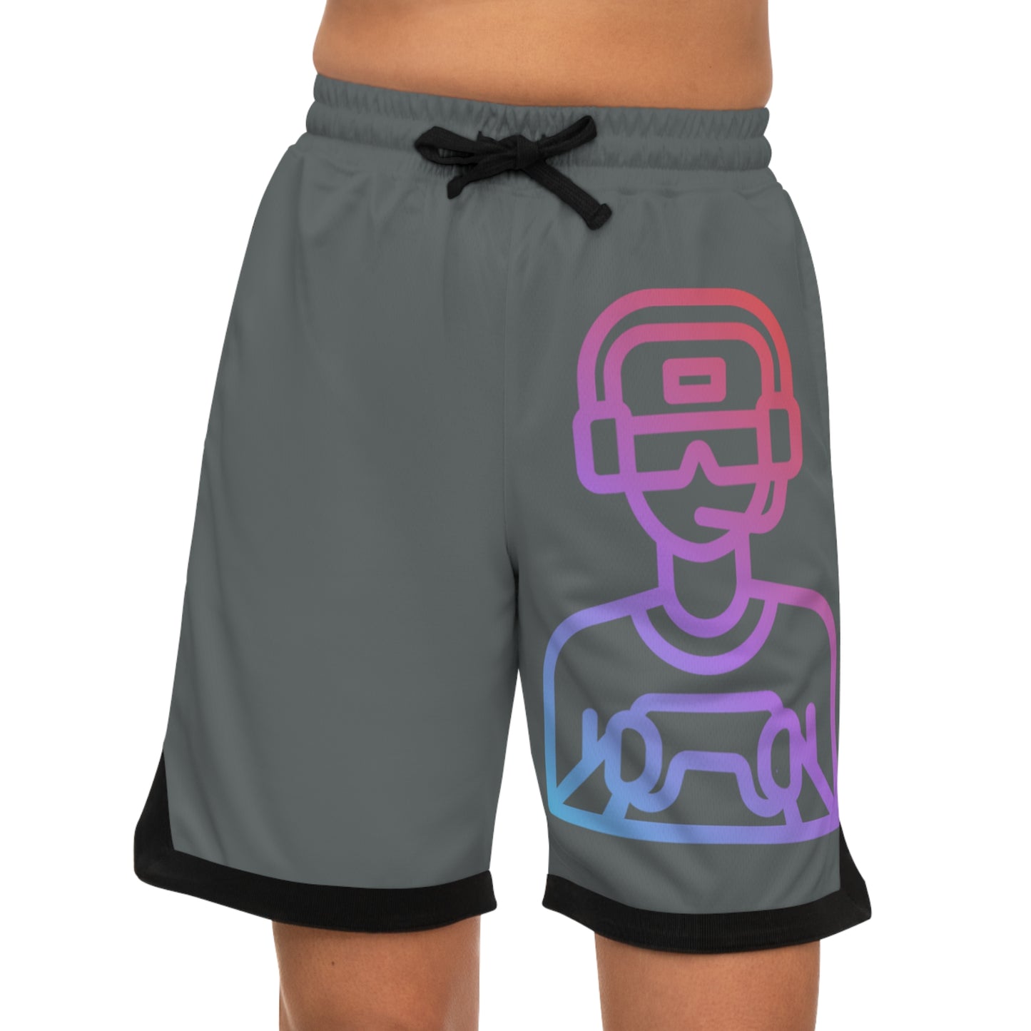 Basketball Rib Shorts: Gaming Dark Grey