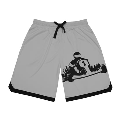 Basketball Rib Shorts: Racing Lite Grey