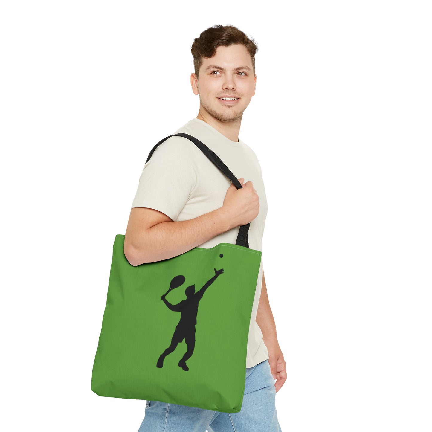 Tote Bag: Tennis Green