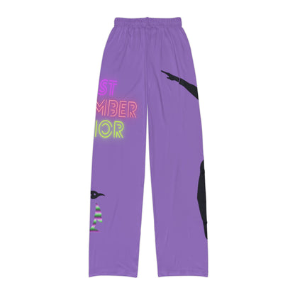 Kids Pajama Pants: Dance Lite Purple