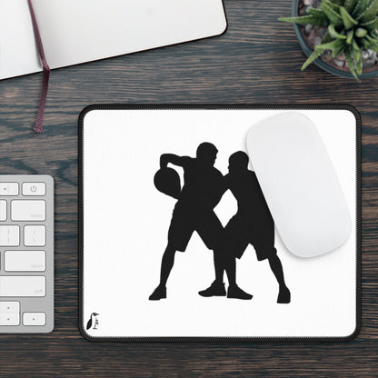 Gaming Mouse Pad: Basketball White