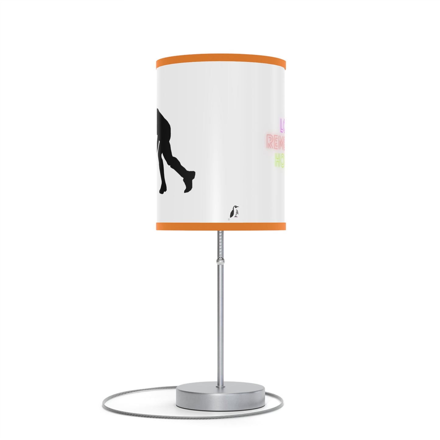 Lamp on a Stand, US|CA plug: Hockey White