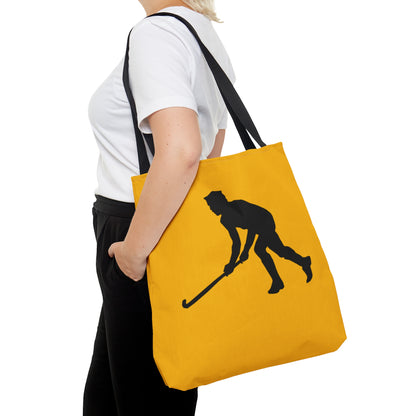 Tote Bag: Hockey Yellow