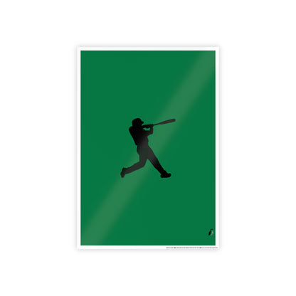Gloss Posters: Baseball Dark Green
