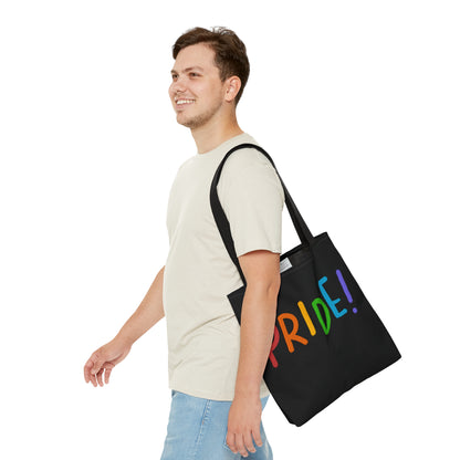 Tote Bag: LGBTQ Pride Black