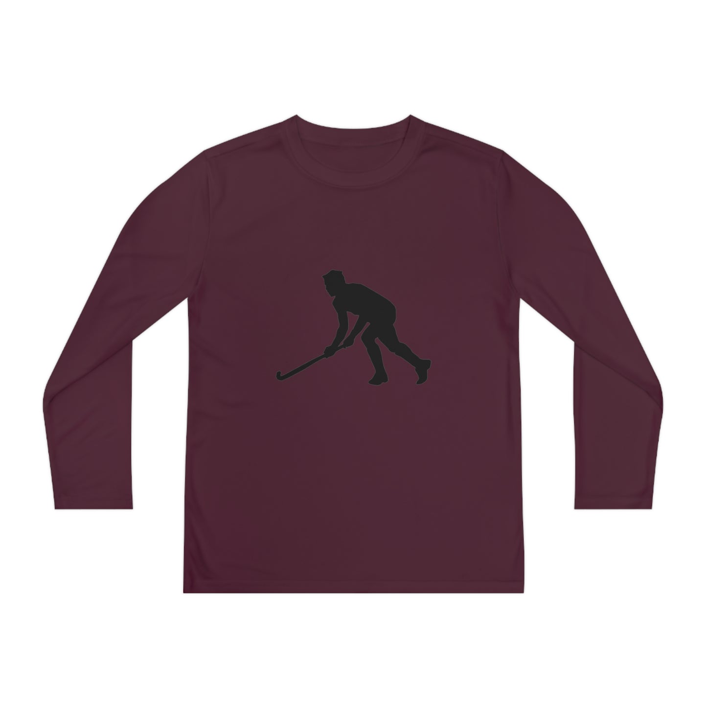 Youth Long Sleeve Competitor Tee: Hockey 