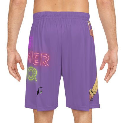 Basketball Shorts: Golf Lite Purple