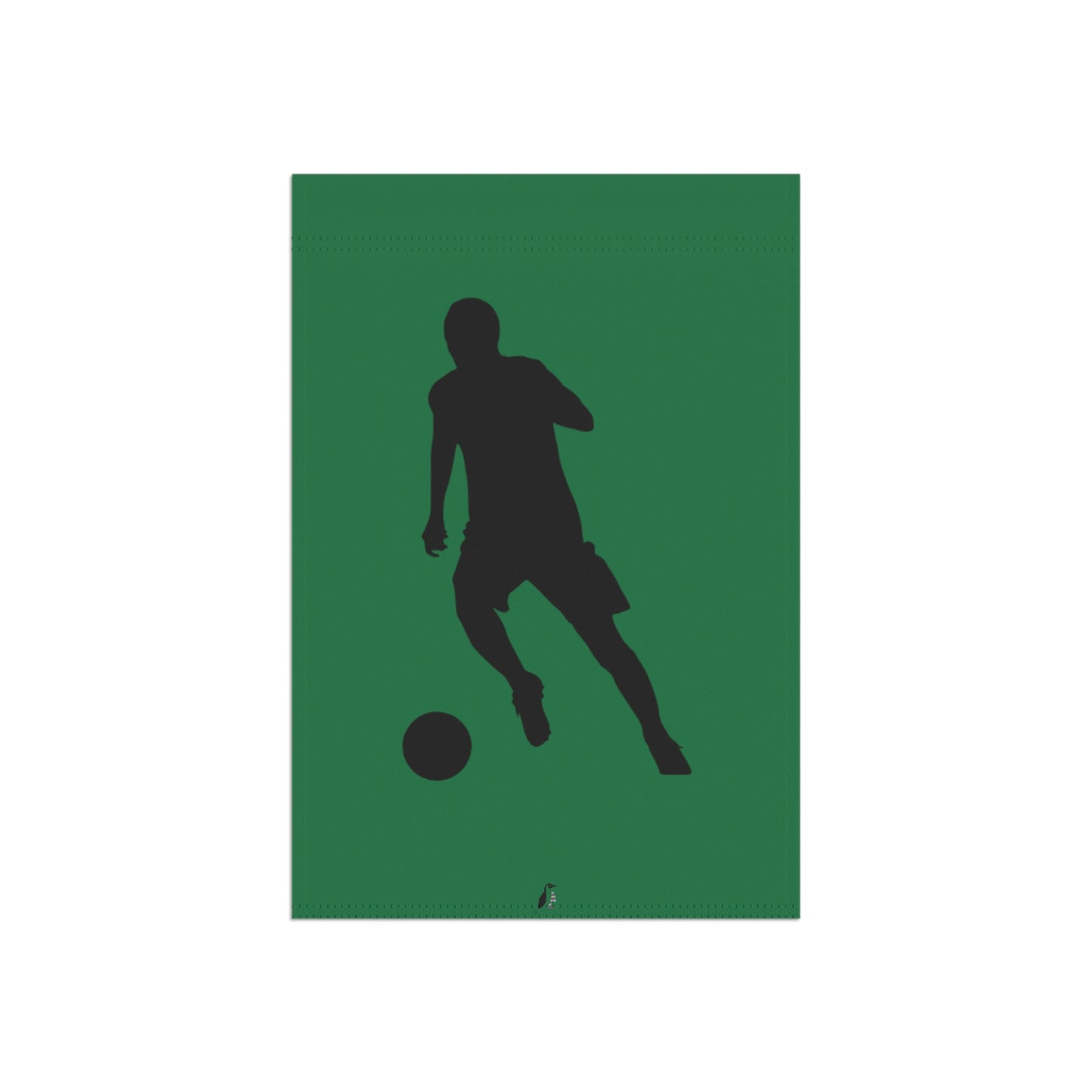 Garden & House Banner: Soccer Dark Green