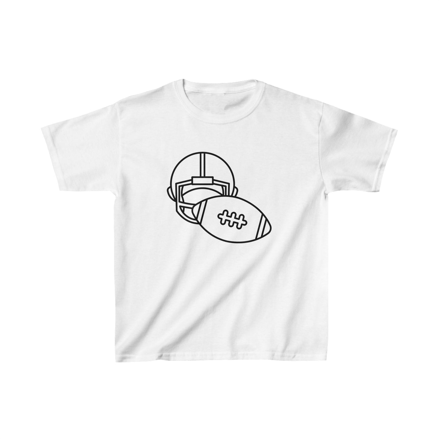 Kids Heavy Cotton™ Tee: Football