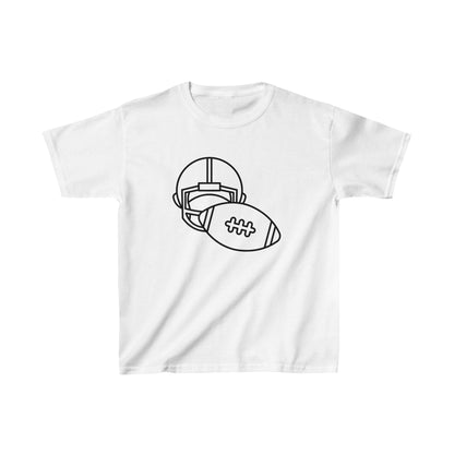 Kids Heavy Cotton™ Tee: Football