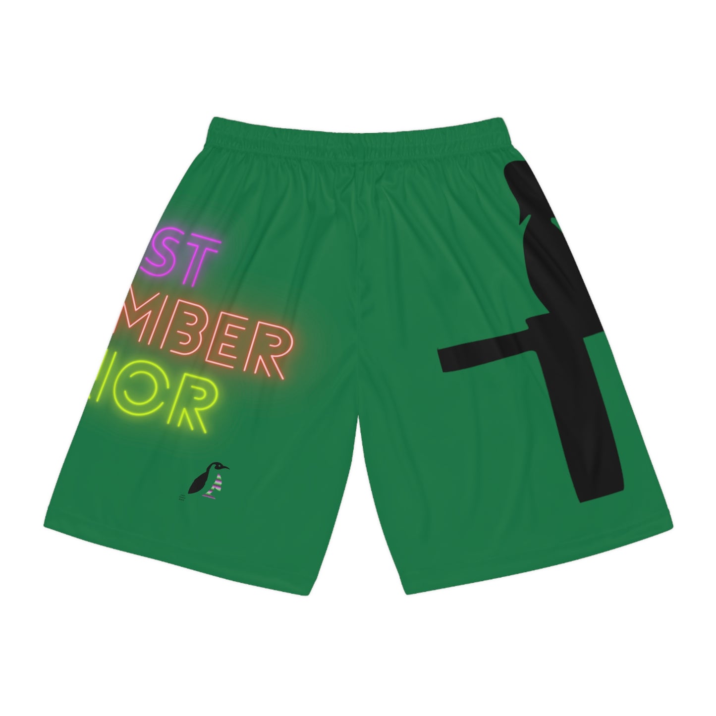 Basketball Shorts: Fishing Dark Green