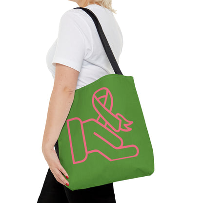 Tote Bag: Fight Cancer Green